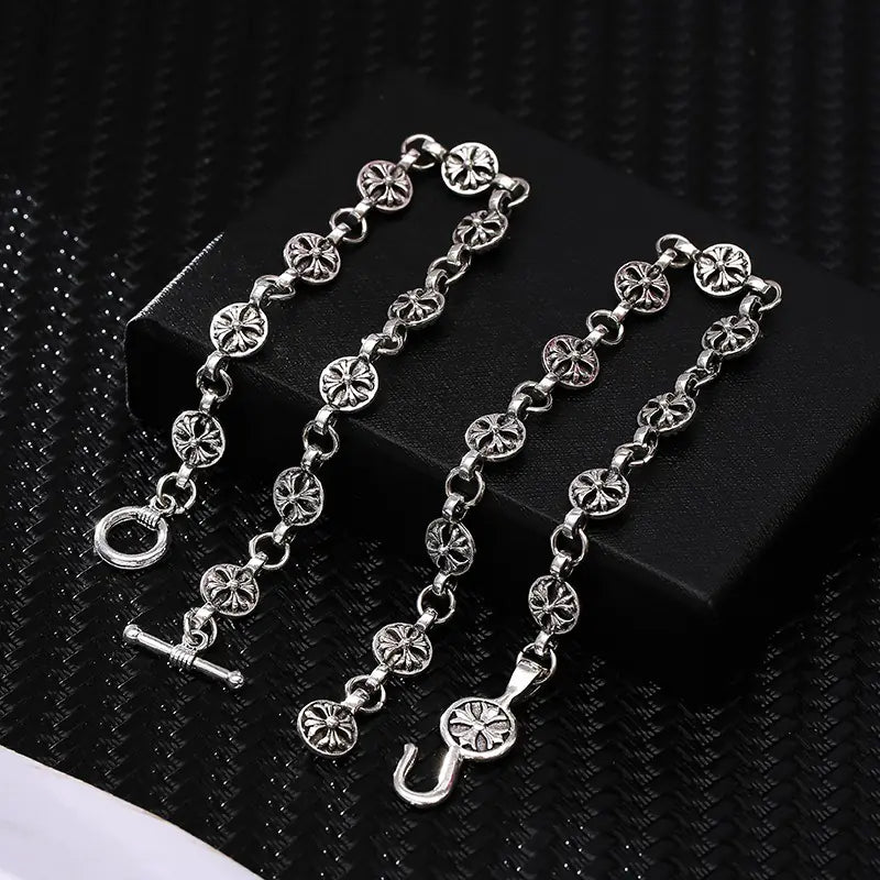 Cross Charm Fashion Bracelet Unisex