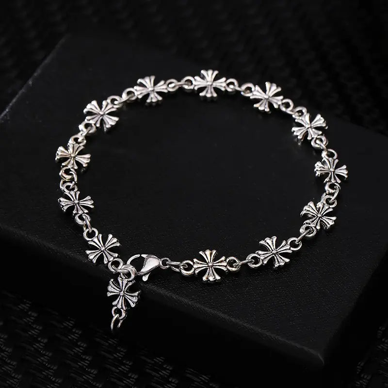 Cross Charm Fashion Bracelet Unisex