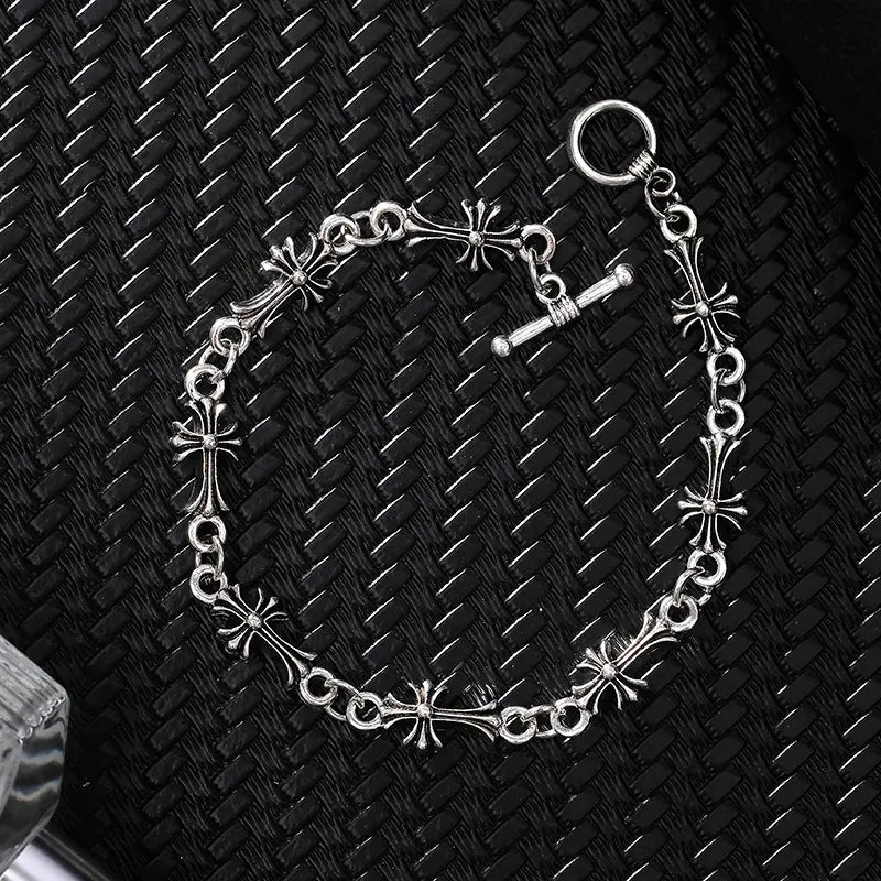 Cross Charm Fashion Bracelet Unisex