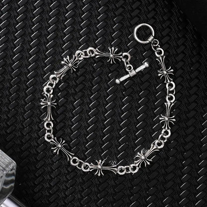 Cross Charm Fashion Bracelet Unisex