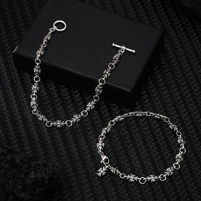 Cross Charm Fashion Bracelet Unisex