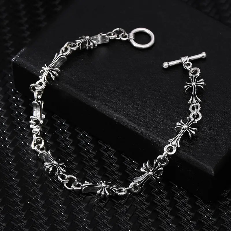 Cross Charm Fashion Bracelet Unisex