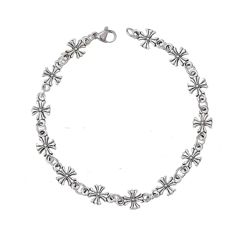 Cross Charm Fashion Bracelet Unisex